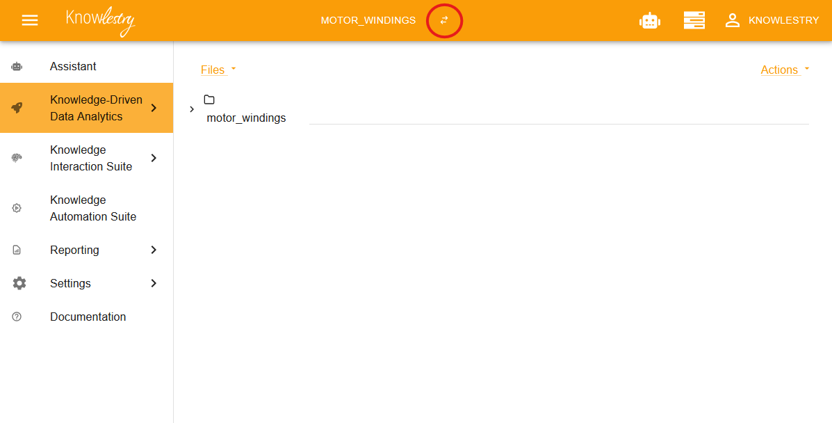 Workspace Selector